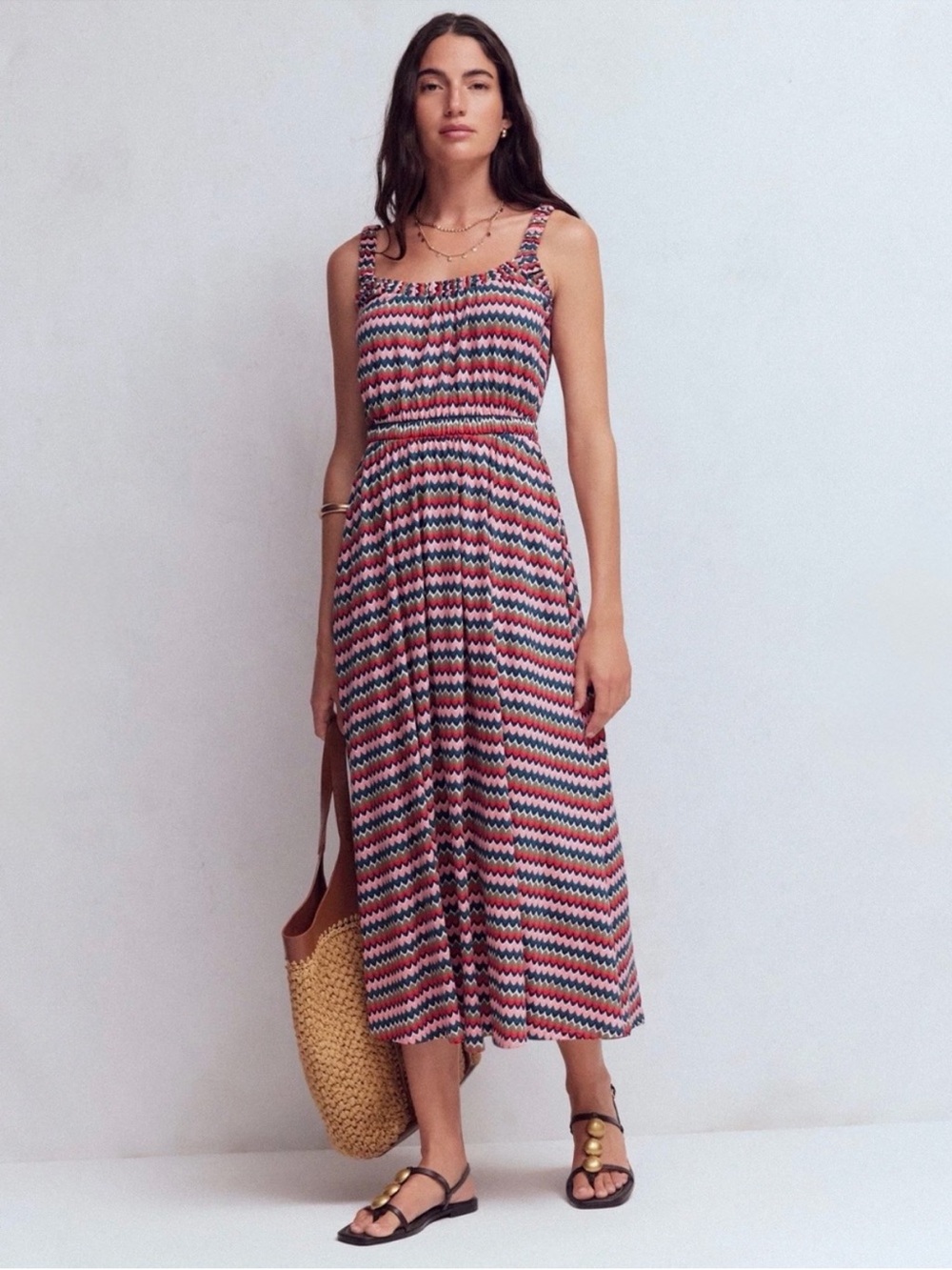 NWT Boden Scoop Neck Jersey Dress